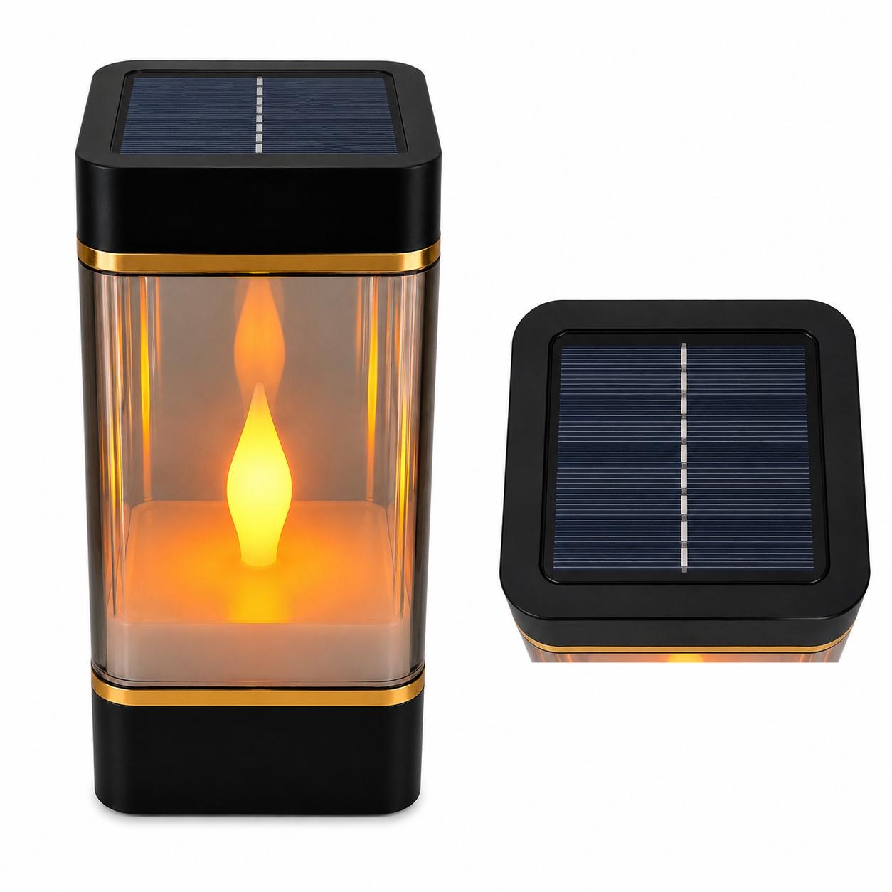 Znicz Lampion LED Solarny 001A