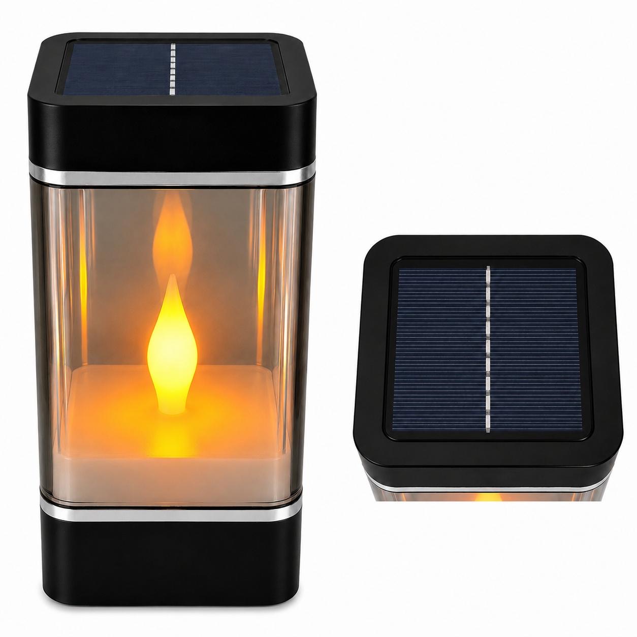 Znicz Lampion LED Solarny 001B