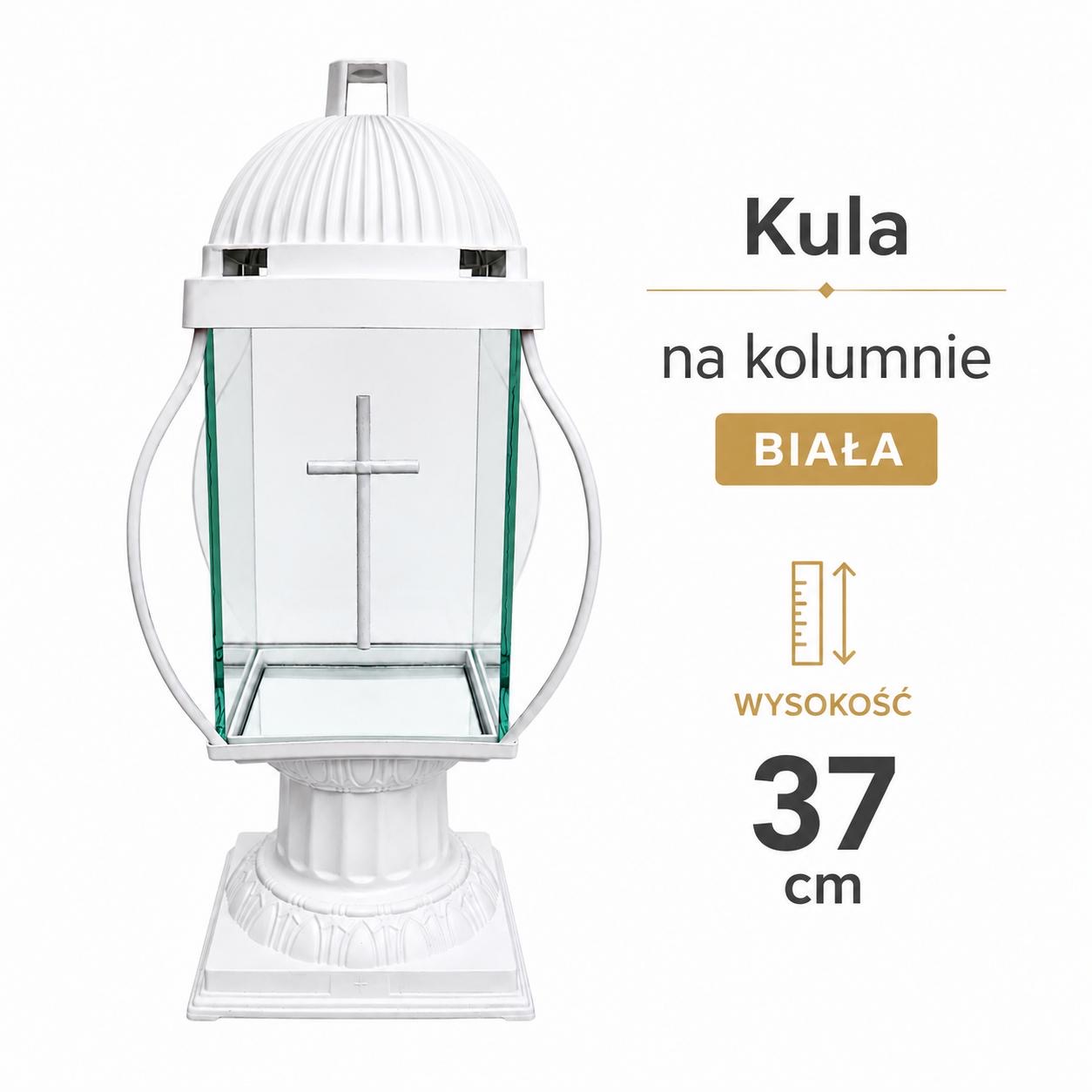 Znicz Kula Na Kolumnie Biała